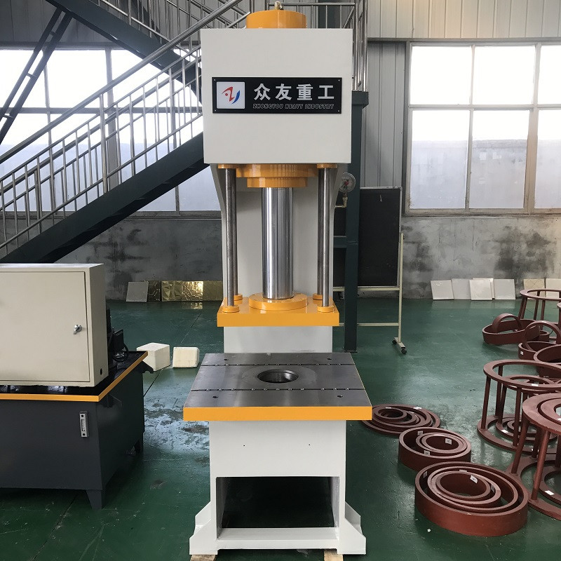 單臂油壓機帶四項導柱