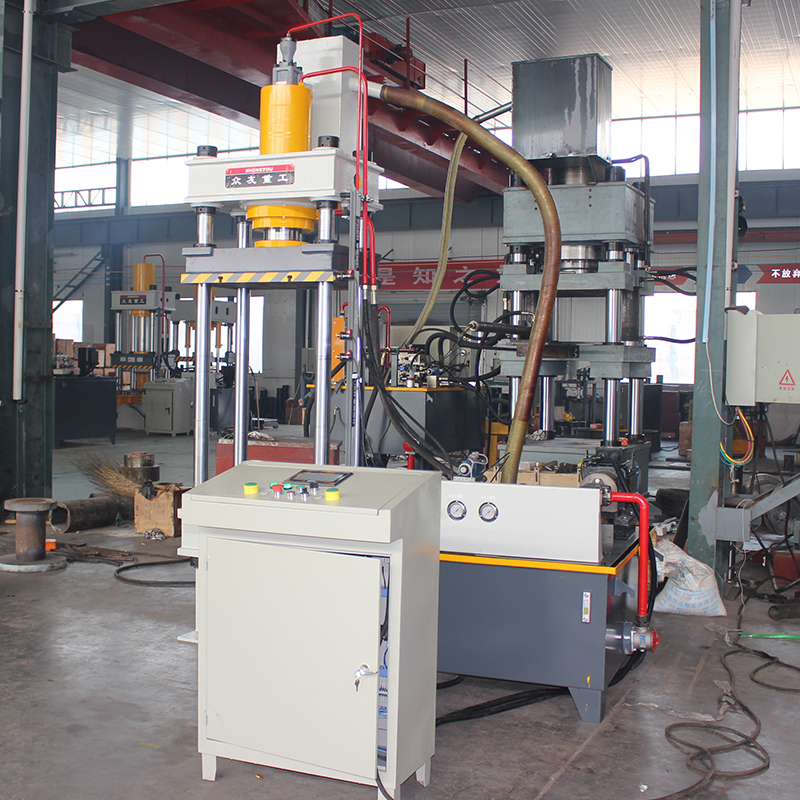 100噸四柱伺服油壓機 100T快速拉伸油壓機