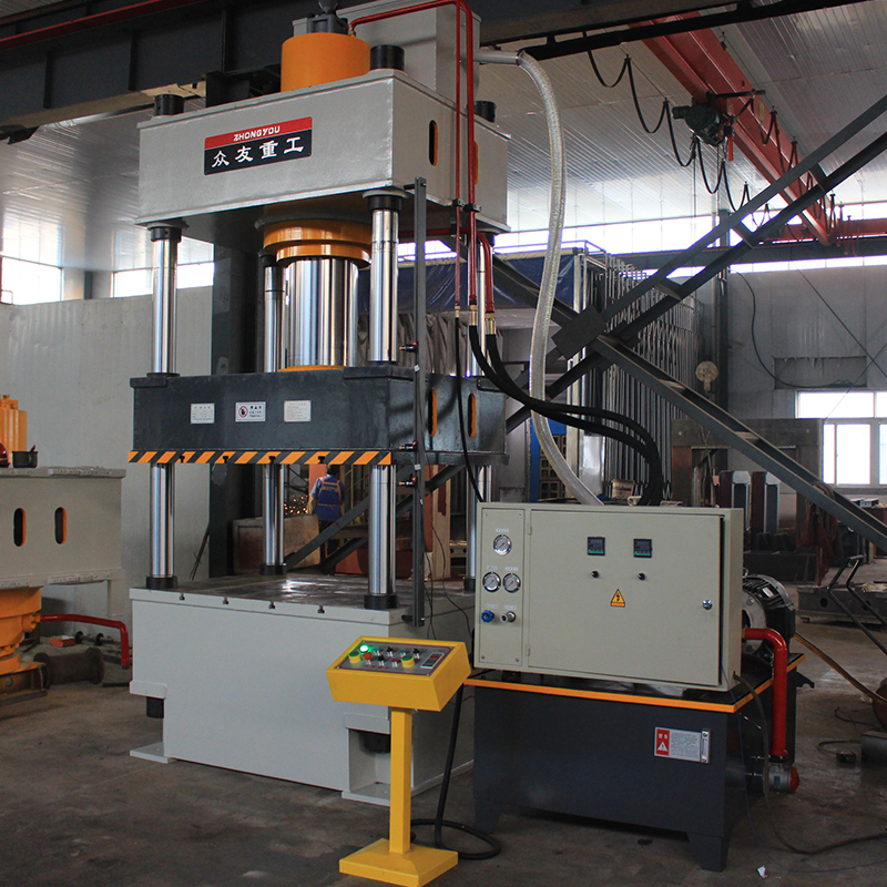 315t漏糞板成型壓力機 315T熱壓成型四柱油壓機