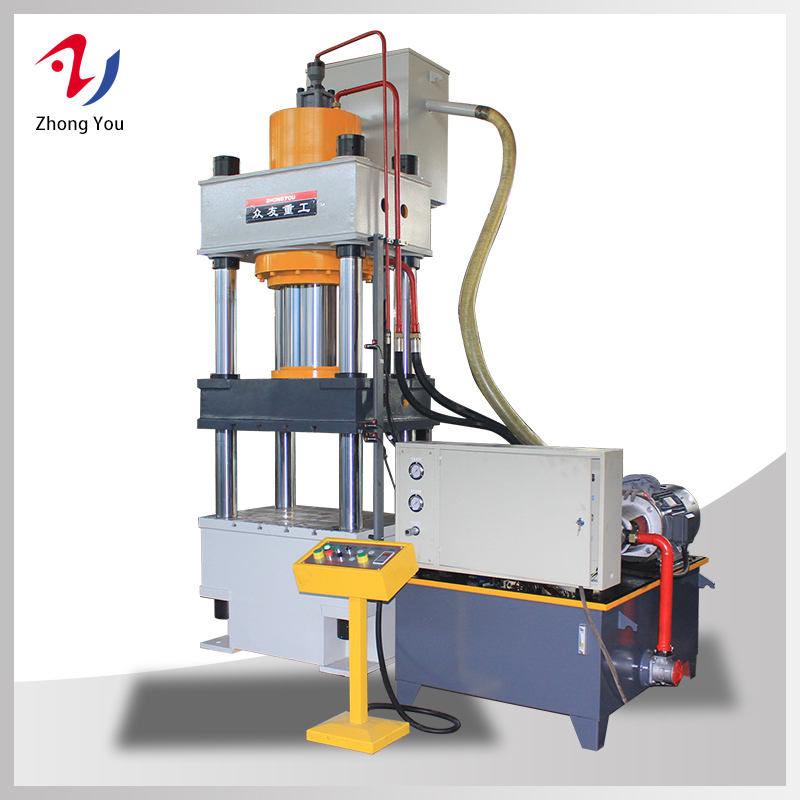 全自動汽車內飾成型315噸四柱油壓機壓制工藝動