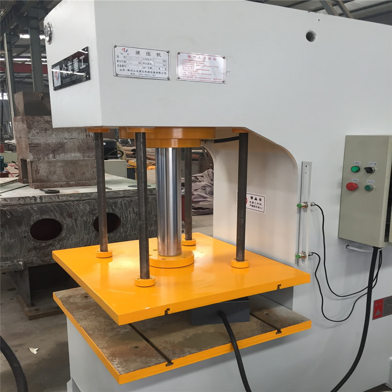 63噸臺面750×700帶導柱單臂液壓機