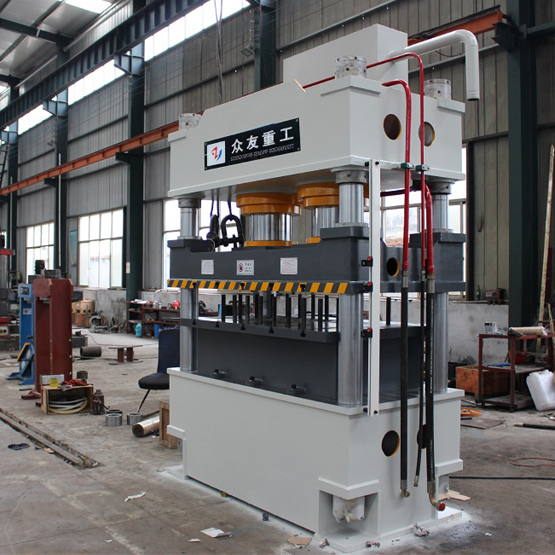 630噸雙缸帶液壓墊多桿頂出液壓機