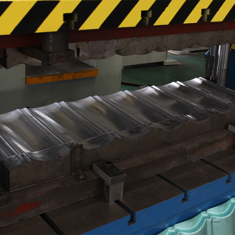 315T雙缸大臺(tái)面壓金屬瓦液壓機(jī)