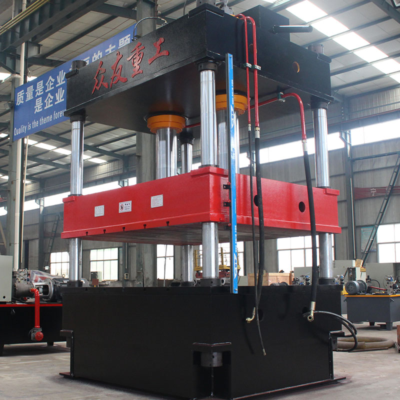 250噸四柱雙缸大臺(tái)面液壓機(jī)