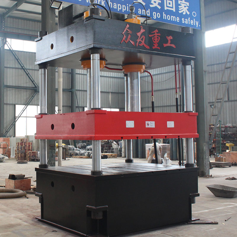 250噸四柱雙缸大臺(tái)面液壓機(jī)