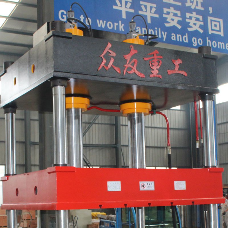 250噸四柱雙缸大臺(tái)面液壓機(jī)