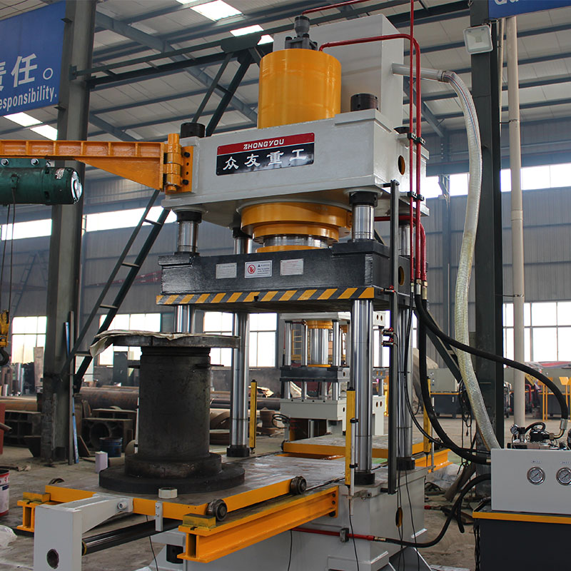 315噸帶移動工作臺四柱液壓機 315T四柱油壓機