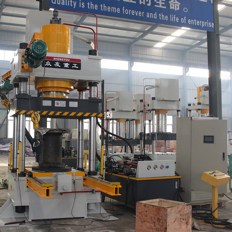 315噸帶移動工作臺四柱液壓機 315T四柱油壓機