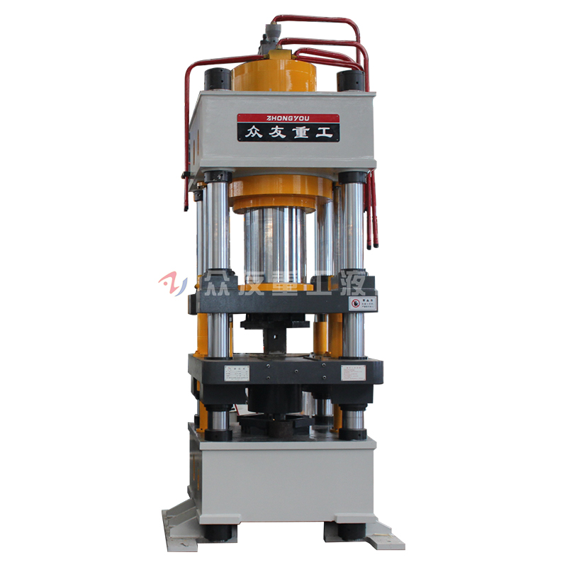 500噸牛羊舔磚粉末成型液壓機