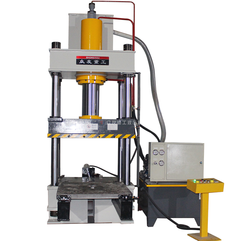 100噸移動(dòng)工作臺(tái)四柱液壓機(jī)