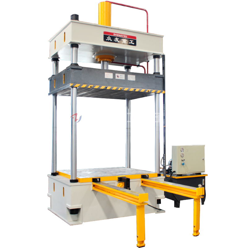 100噸移動工作臺四柱液壓機