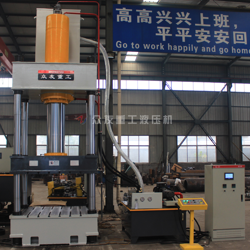 315噸復合材料熱壓成型液壓機