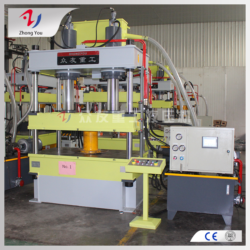 600噸油壓機怎么調整精度？四柱油壓機廠家解答